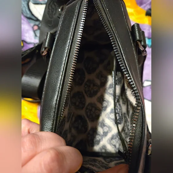 Ed Hardy Black Small Duffel Crossbody - Picture 5 of 6